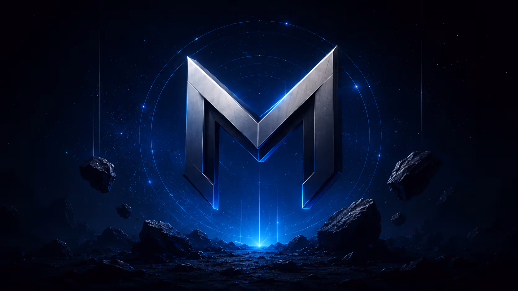 MITHRION.DEV cinematic brand emblem